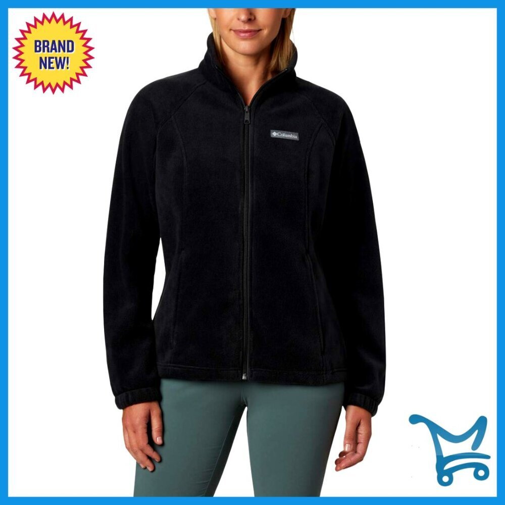 Full Zip Fleece Jacket Active Slim Fit Cozy Warm Layering Essential Winter Wear